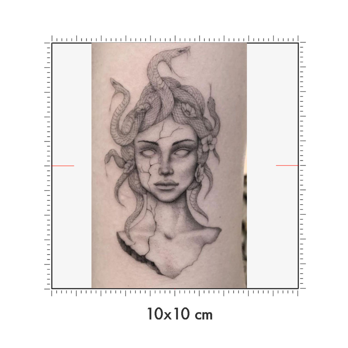 10 x 10 cm