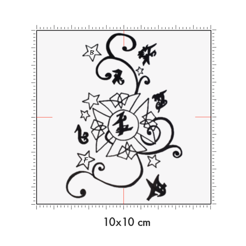 10 x 10 cm