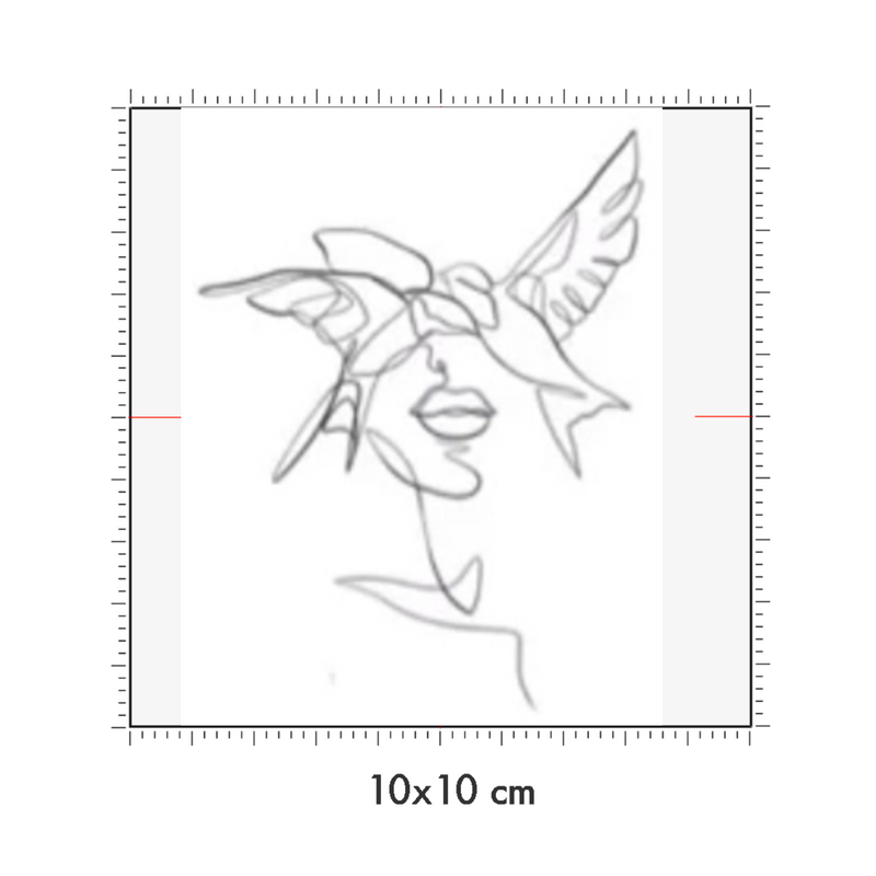 10 x 10 cm
