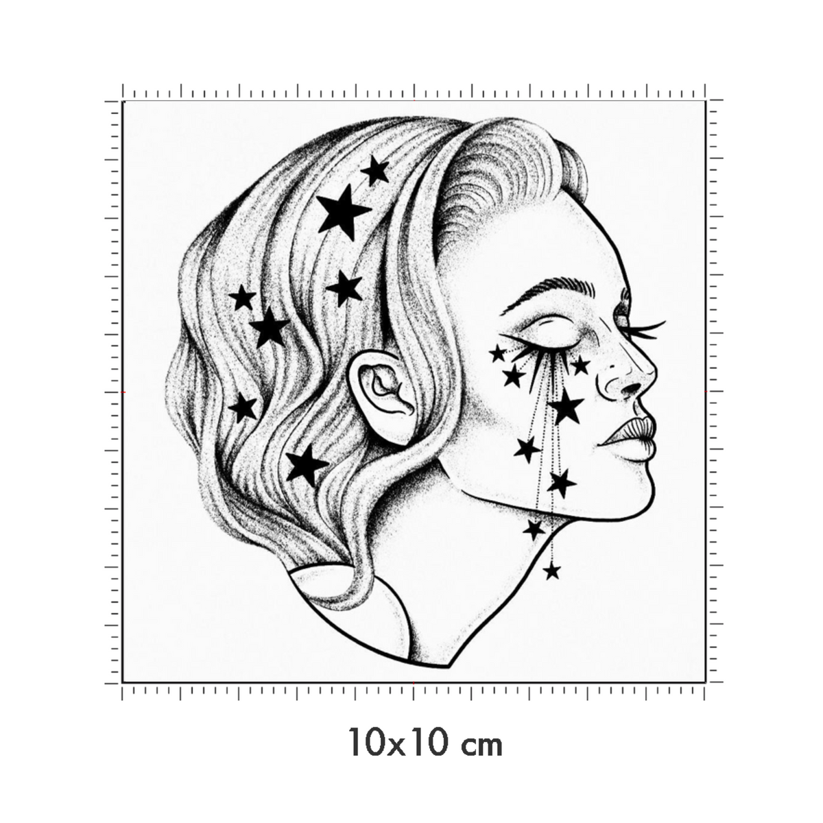 10 x 10 cm