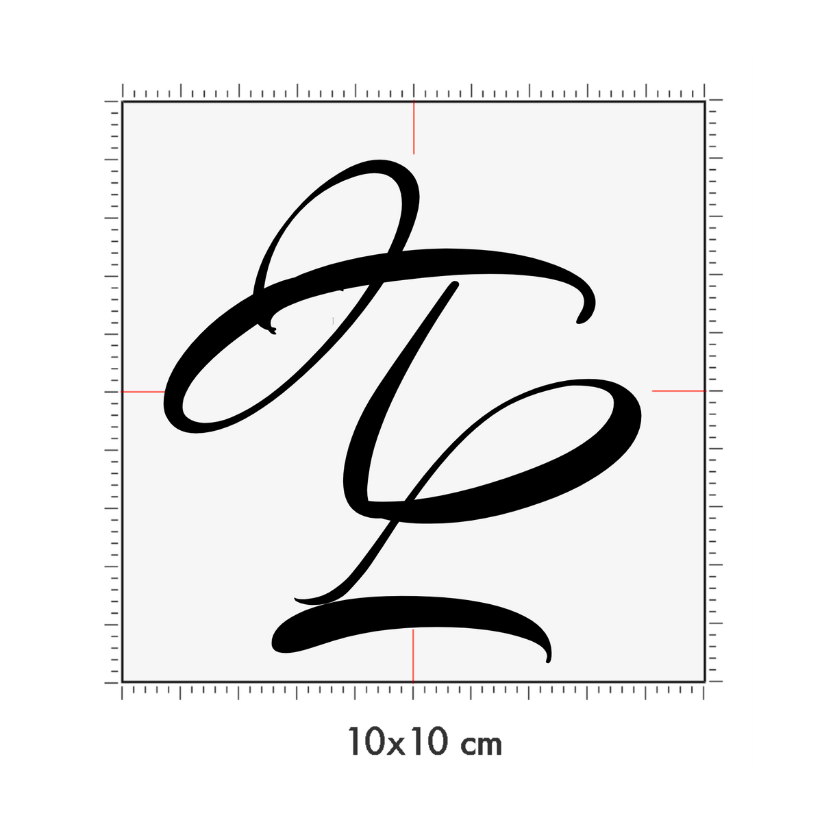 10 x 10 cm