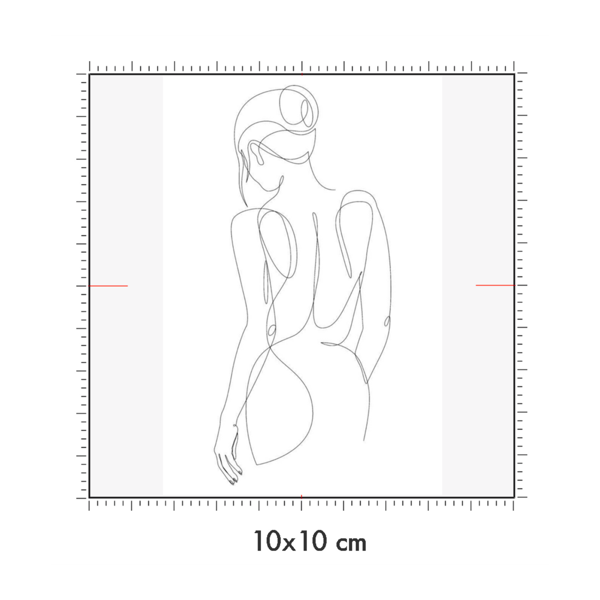 10 x 10 cm