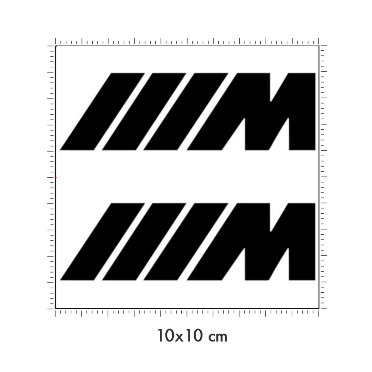 10 x 10 cm