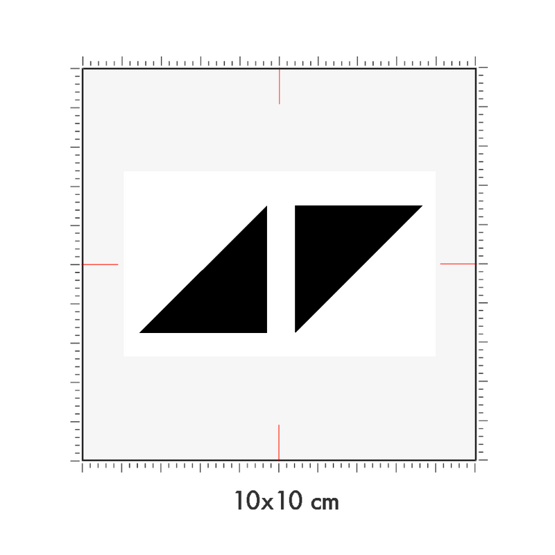 10 x 10 cm
