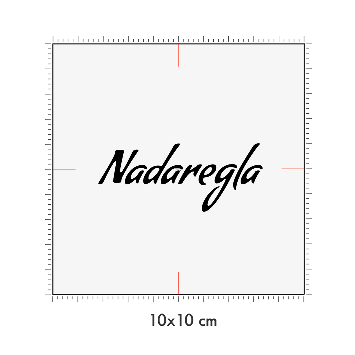 10 x 10 cm