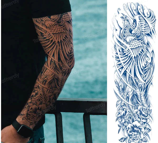 The Eagle Semi Permanent Tattoo