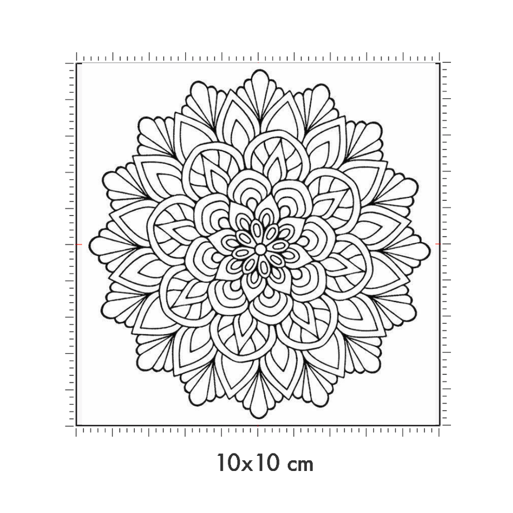 10 x 10 cm