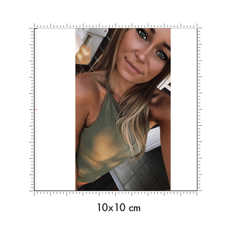 10 x 10 cm