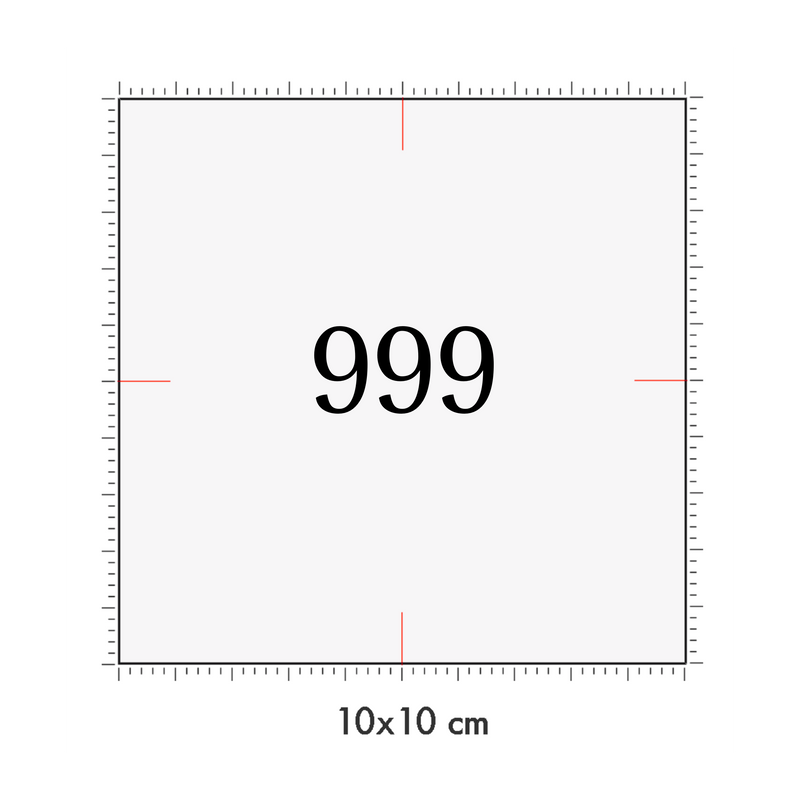 10 x 10 cm