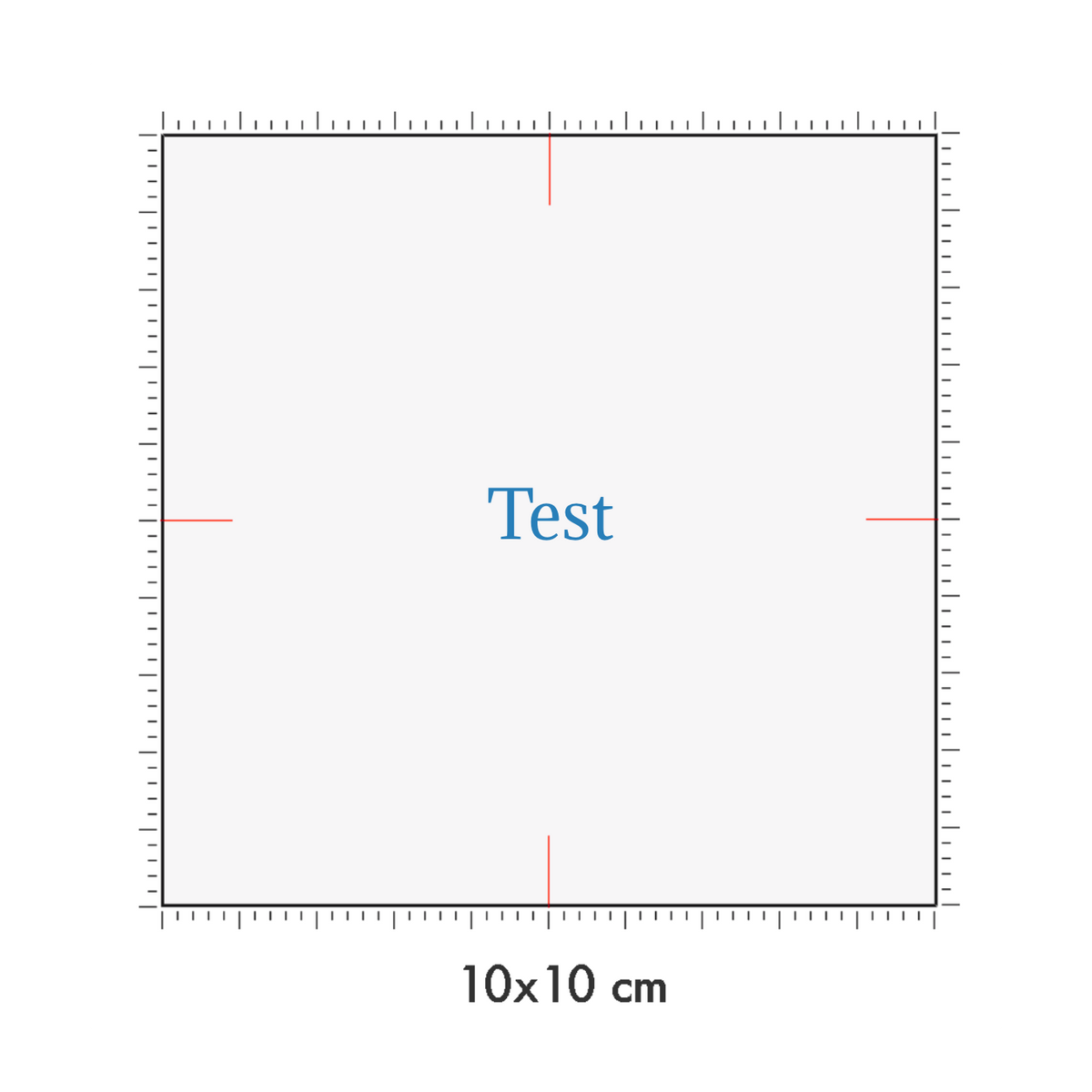 10 x 10 cm
