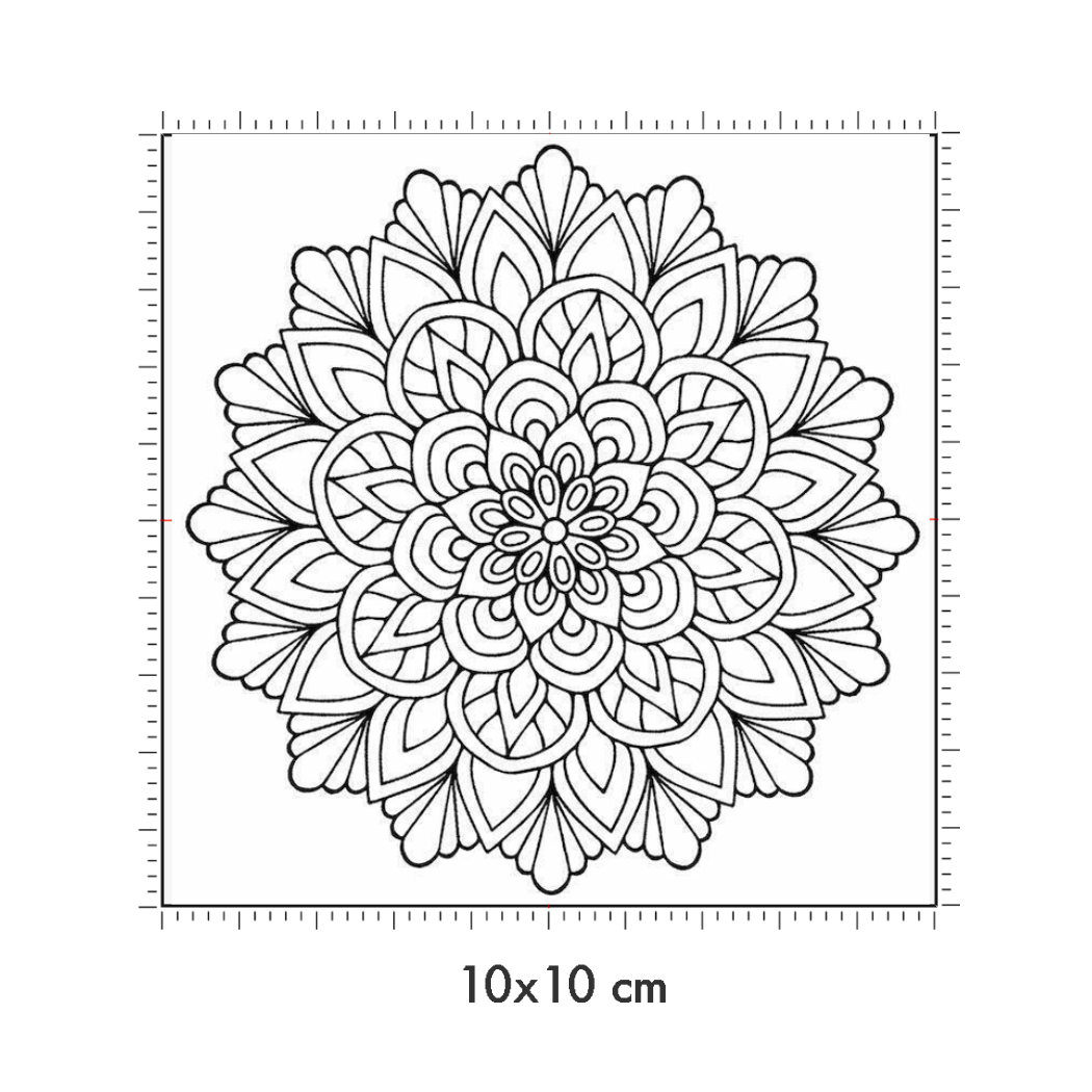 10 x 10 cm