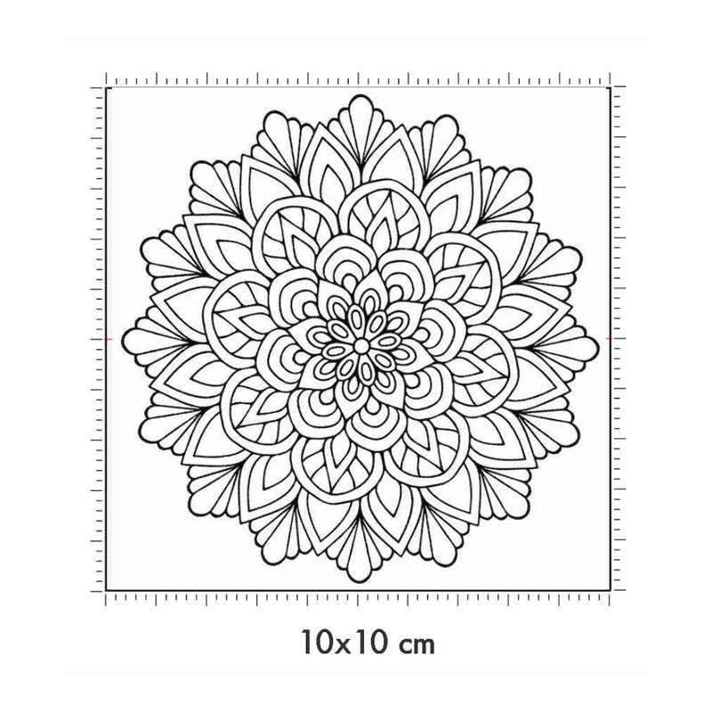 10 x 10 cm