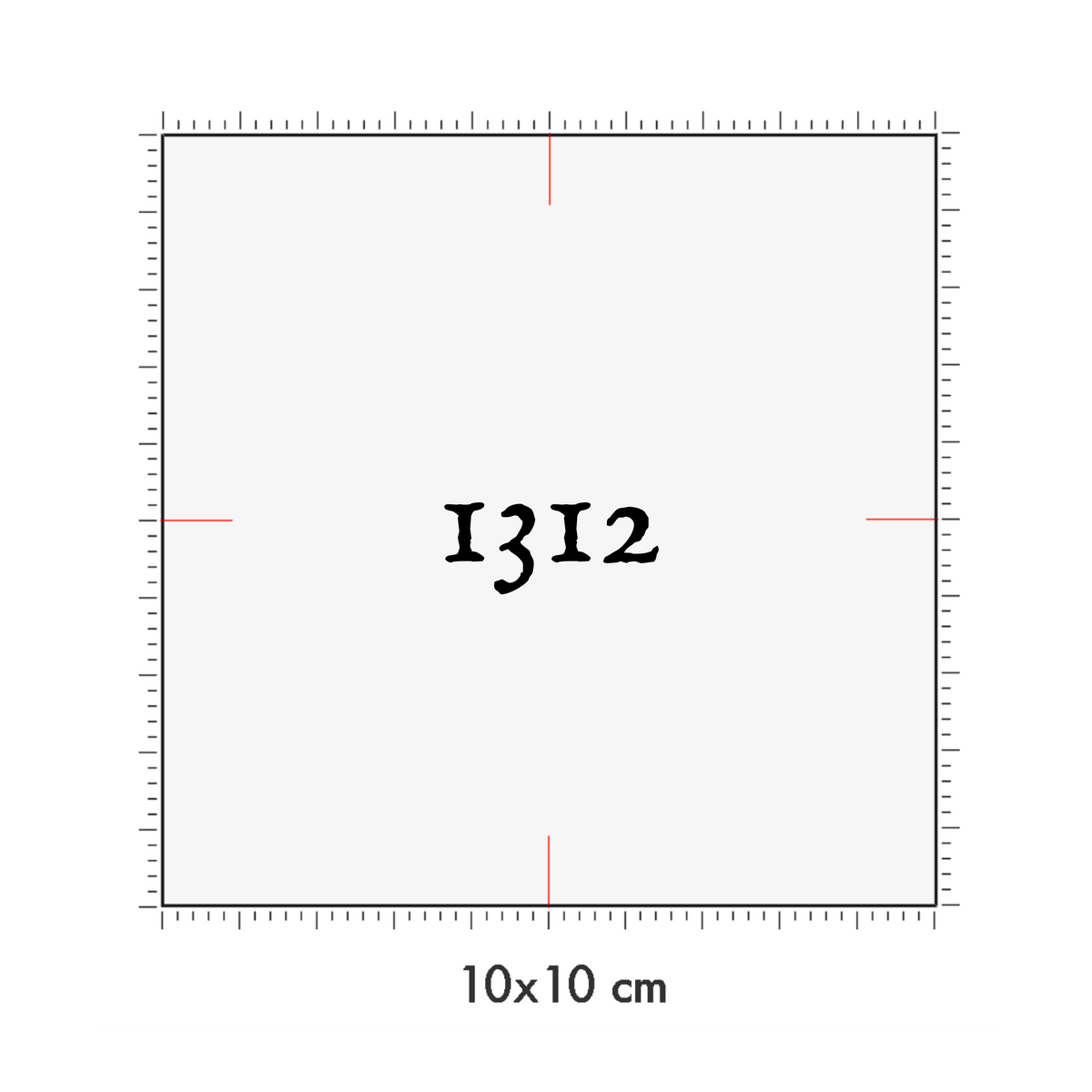 10 x 10 cm