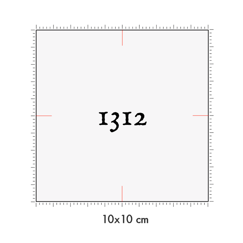 10 x 10 cm