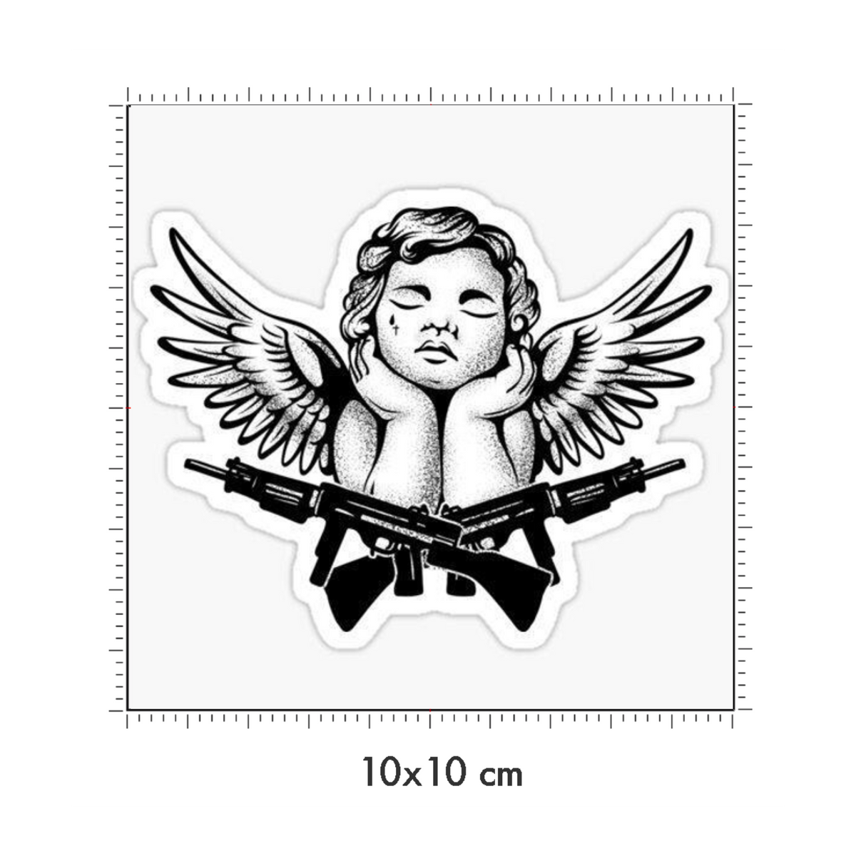 10 x 10 cm