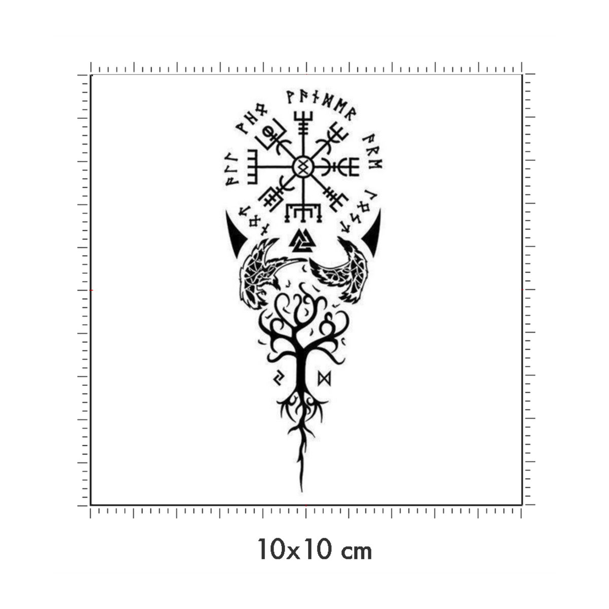 10 x 10 cm