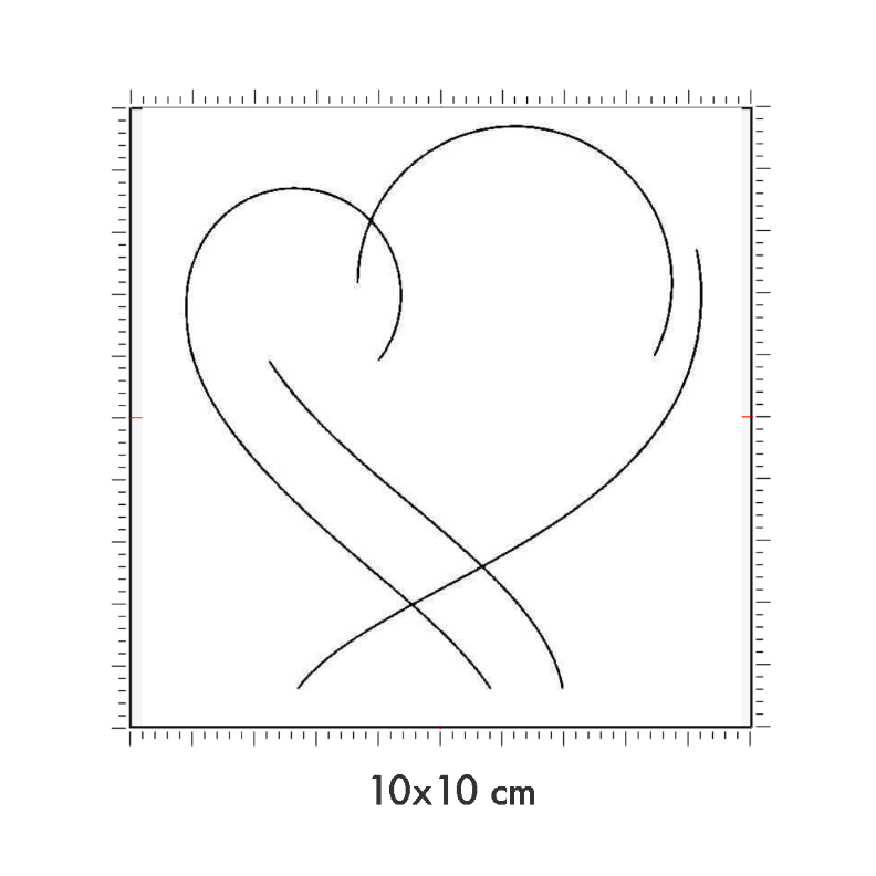 10 x 10 cm