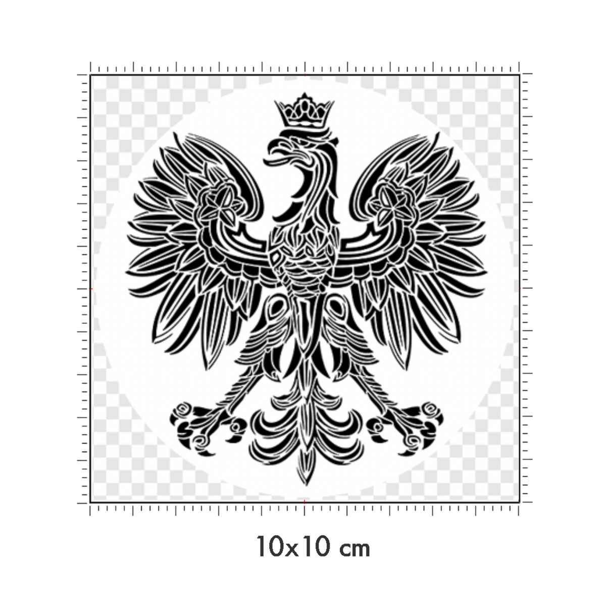 10 x 10 cm