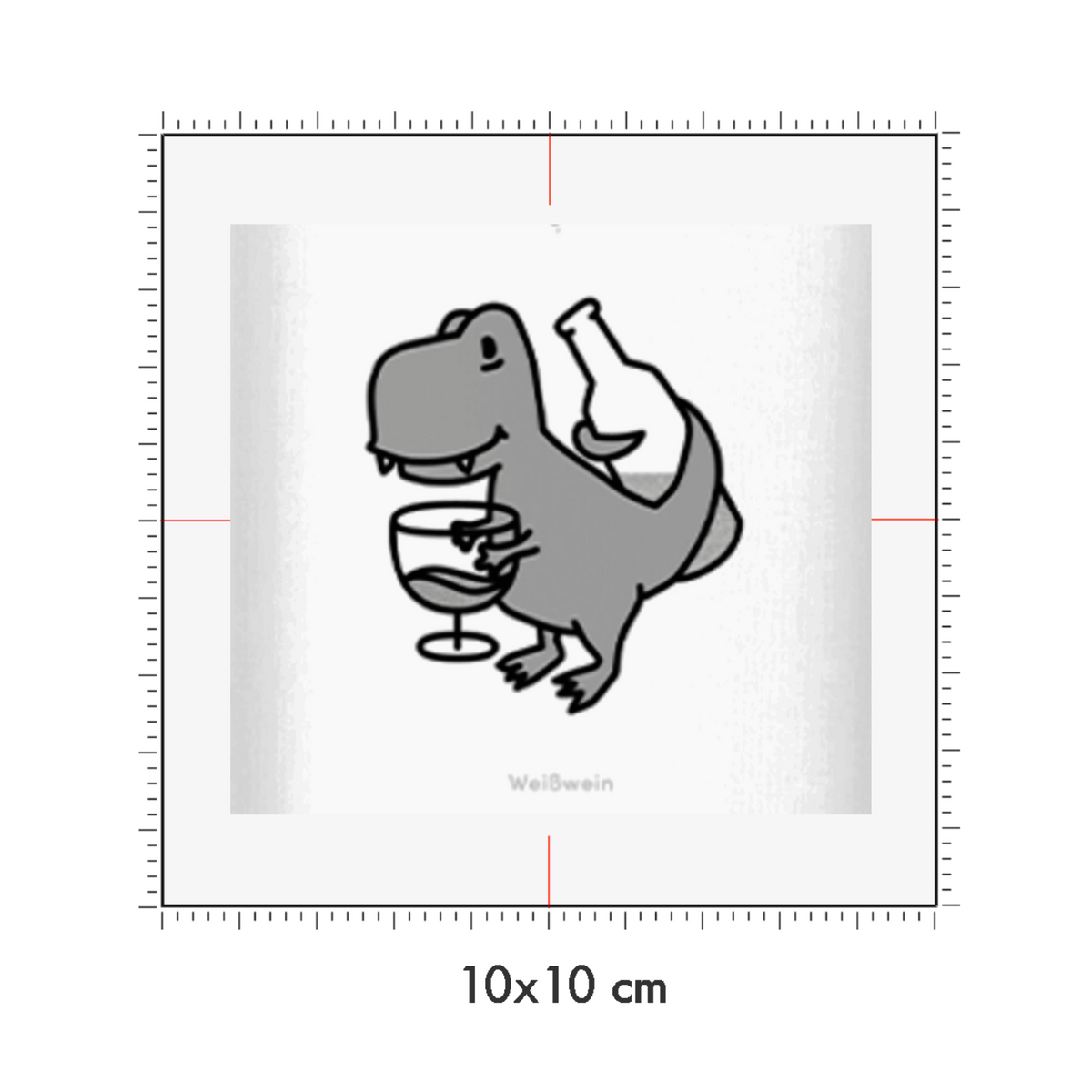 10 x 10 cm