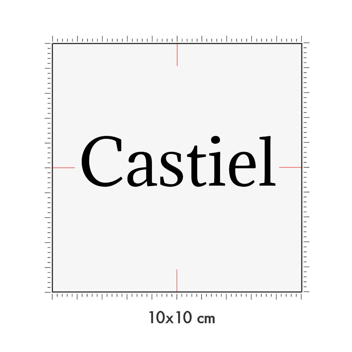 10 x 10 cm
