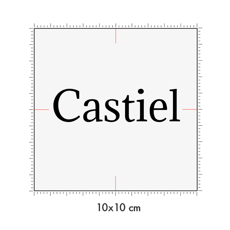 10 x 10 cm