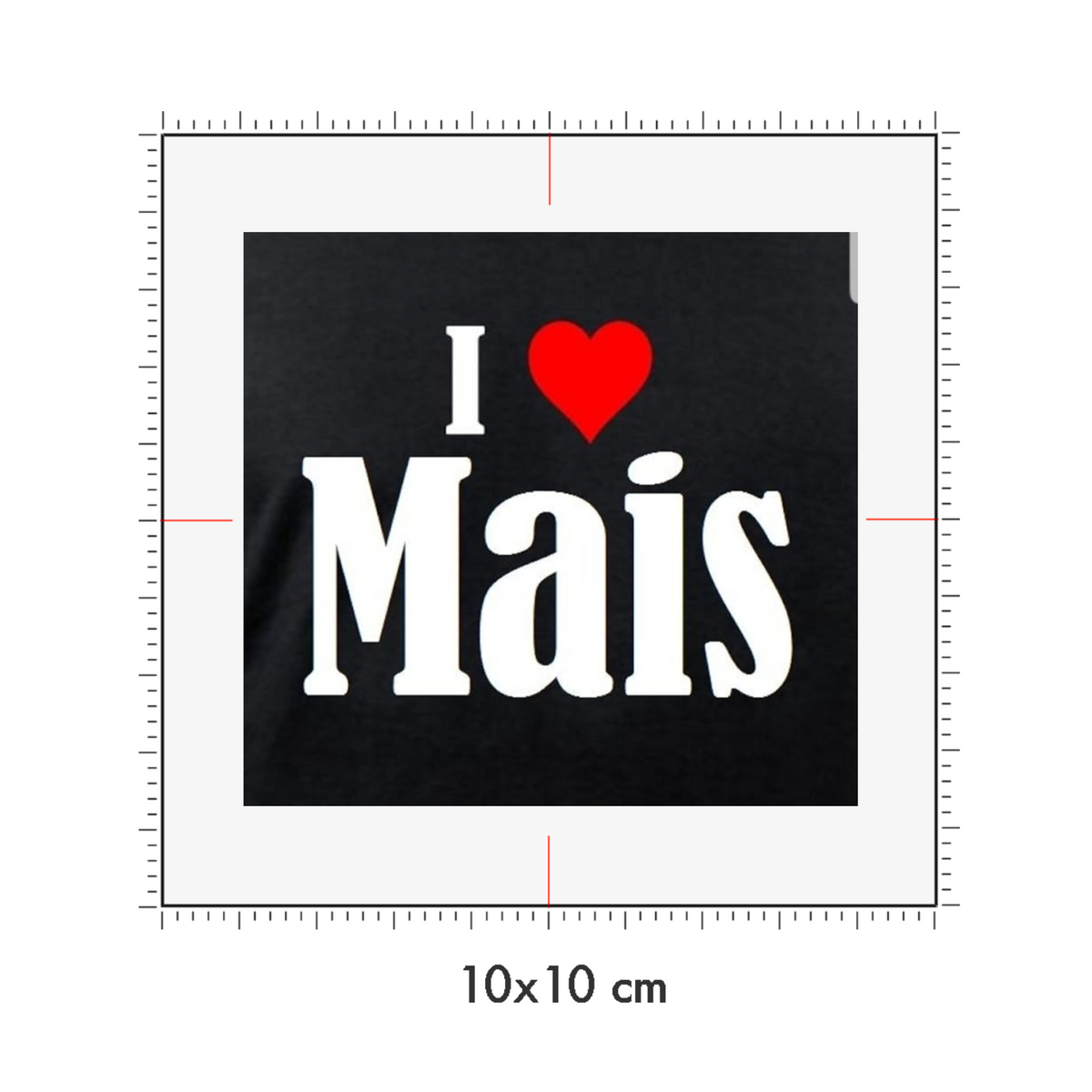 10 x 10 cm