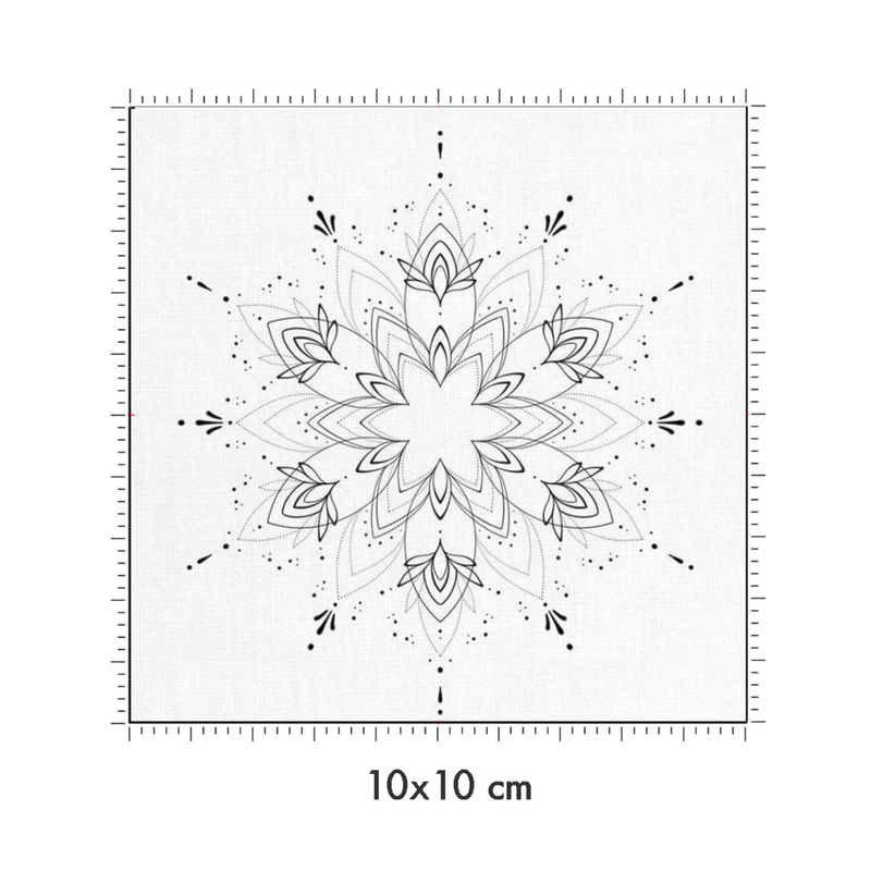 10 x 10 cm