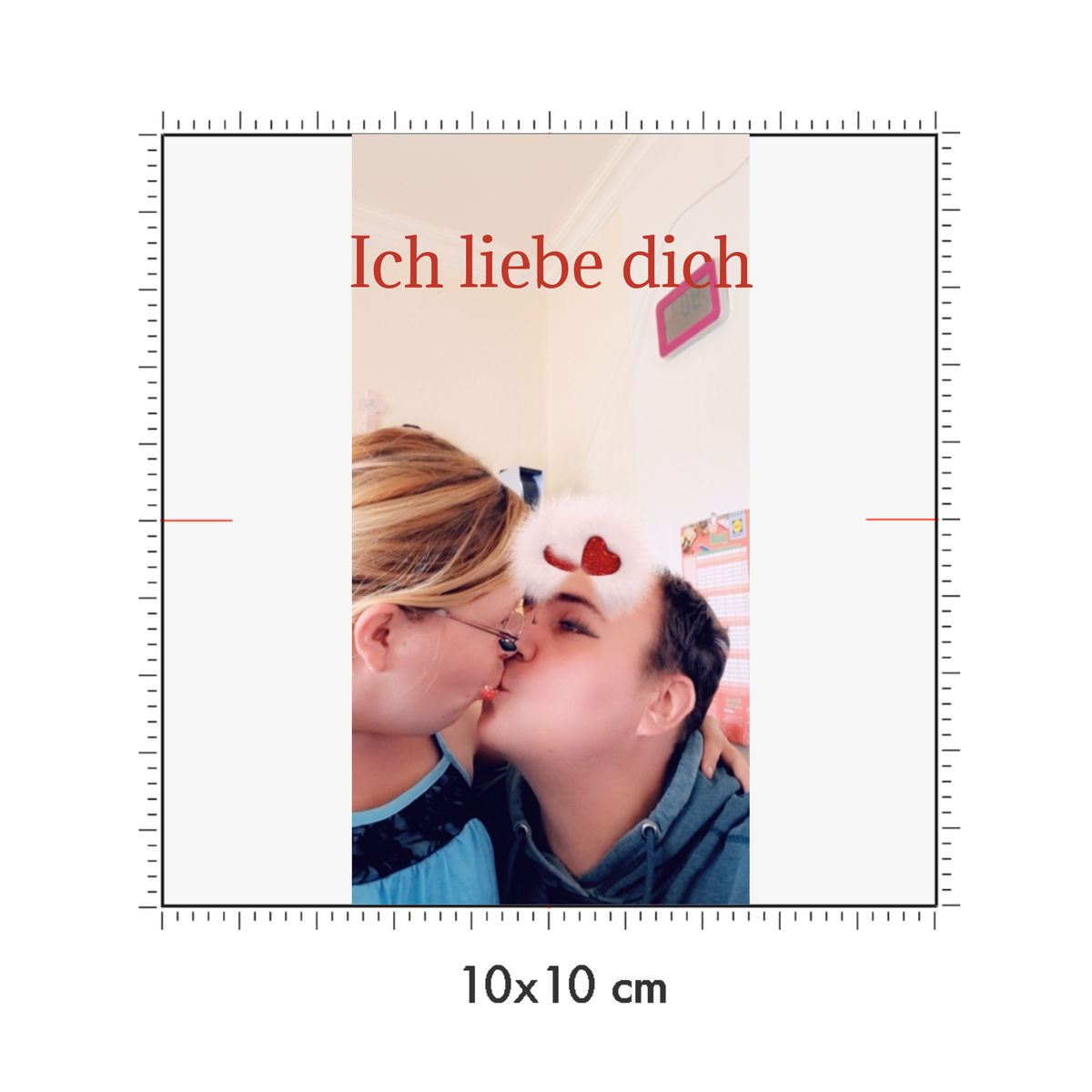 10 x 10 cm