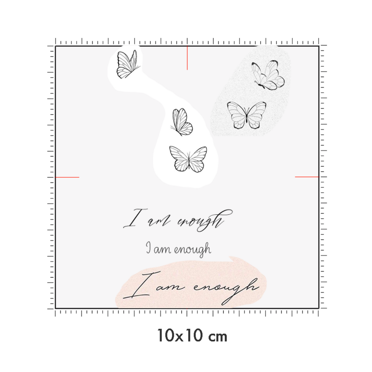 10 x 10 cm