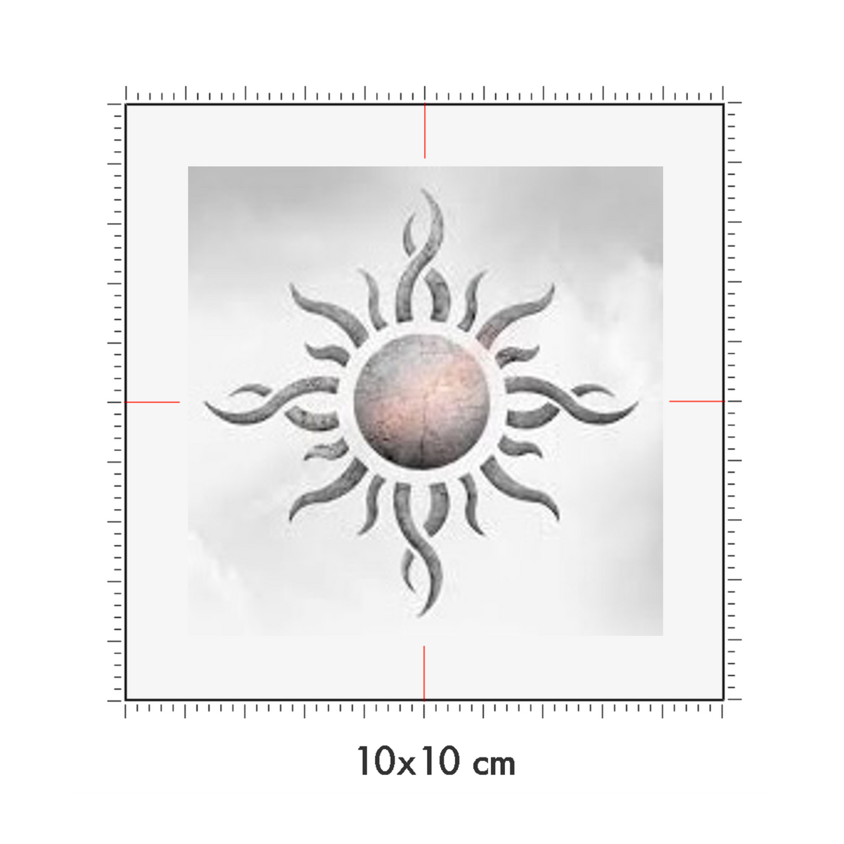 10 x 10 cm