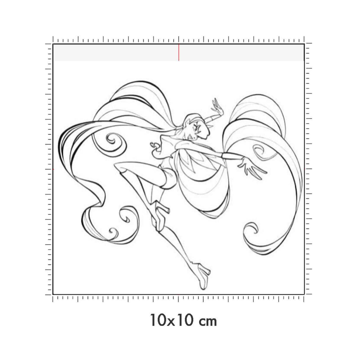10 x 10 cm