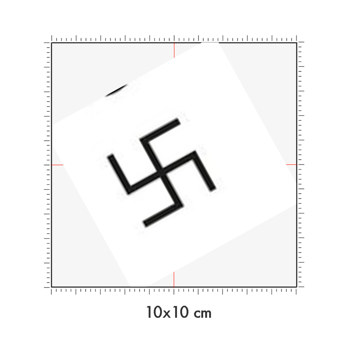 10 x 10 cm