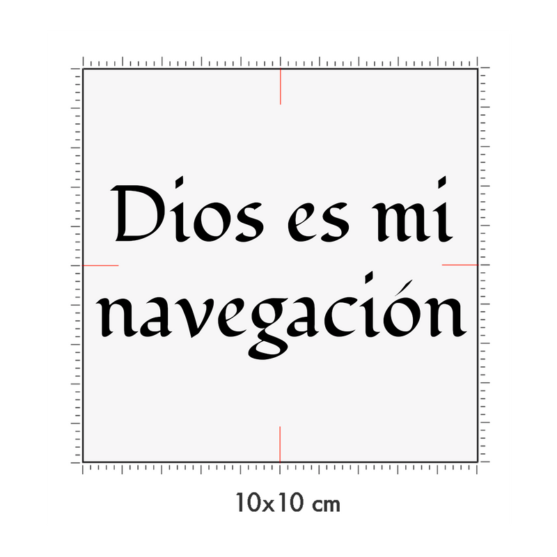 10 x 10 cm