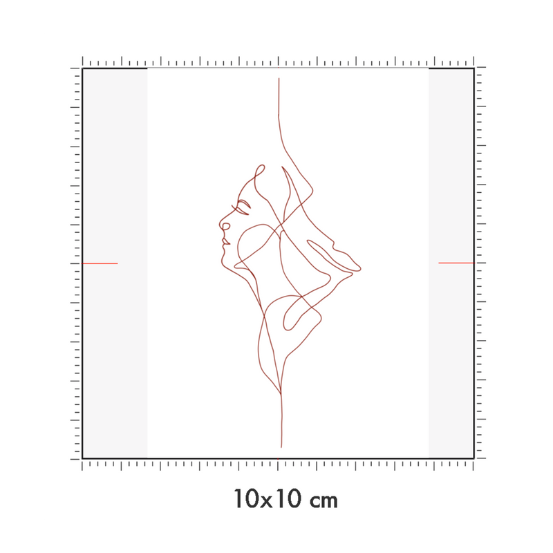 10 x 10 cm