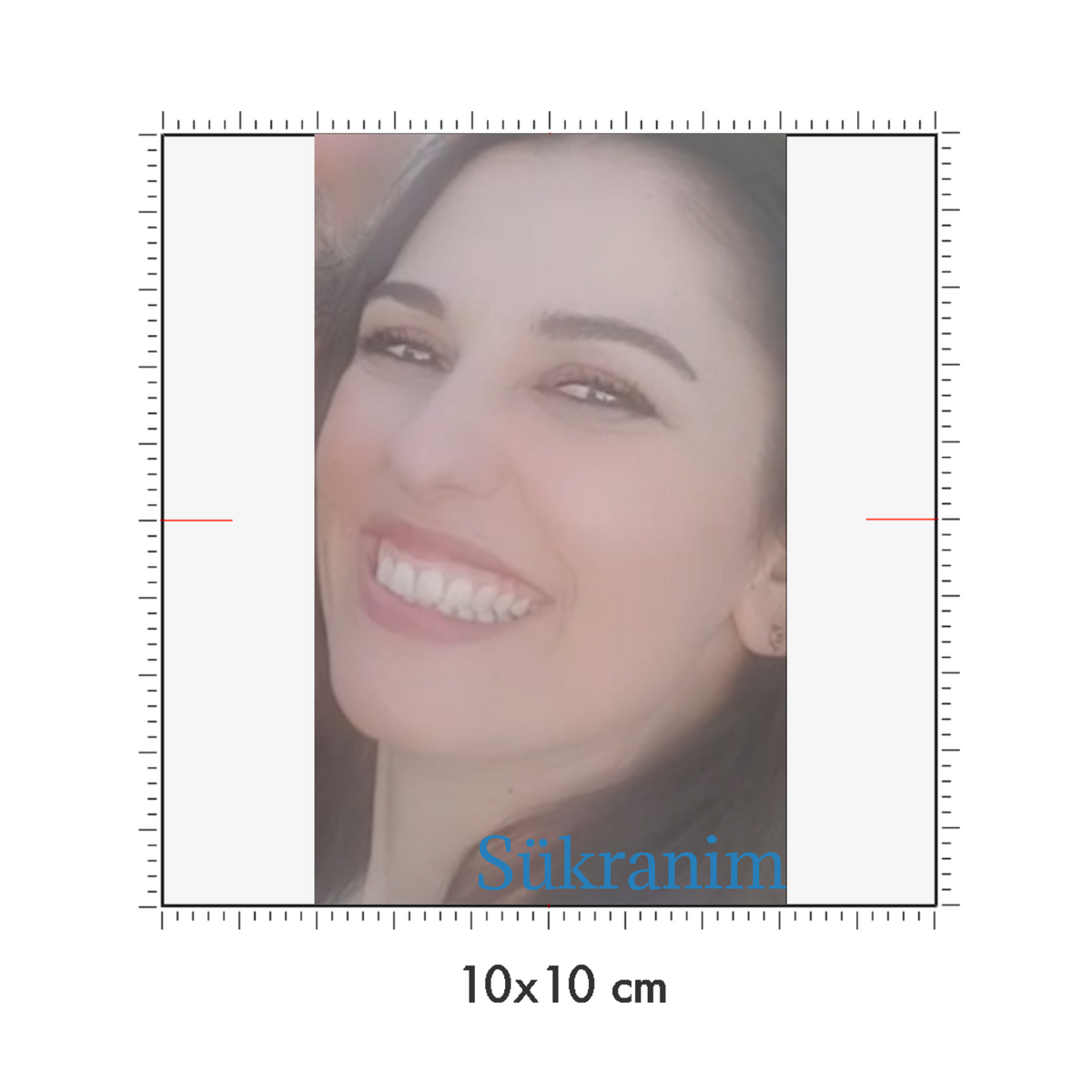 10 x 10 cm