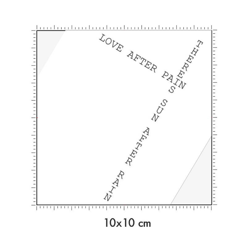 10 x 10 cm