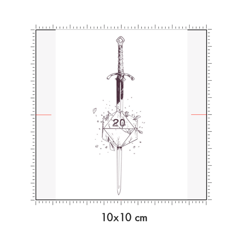 10 x 10 cm