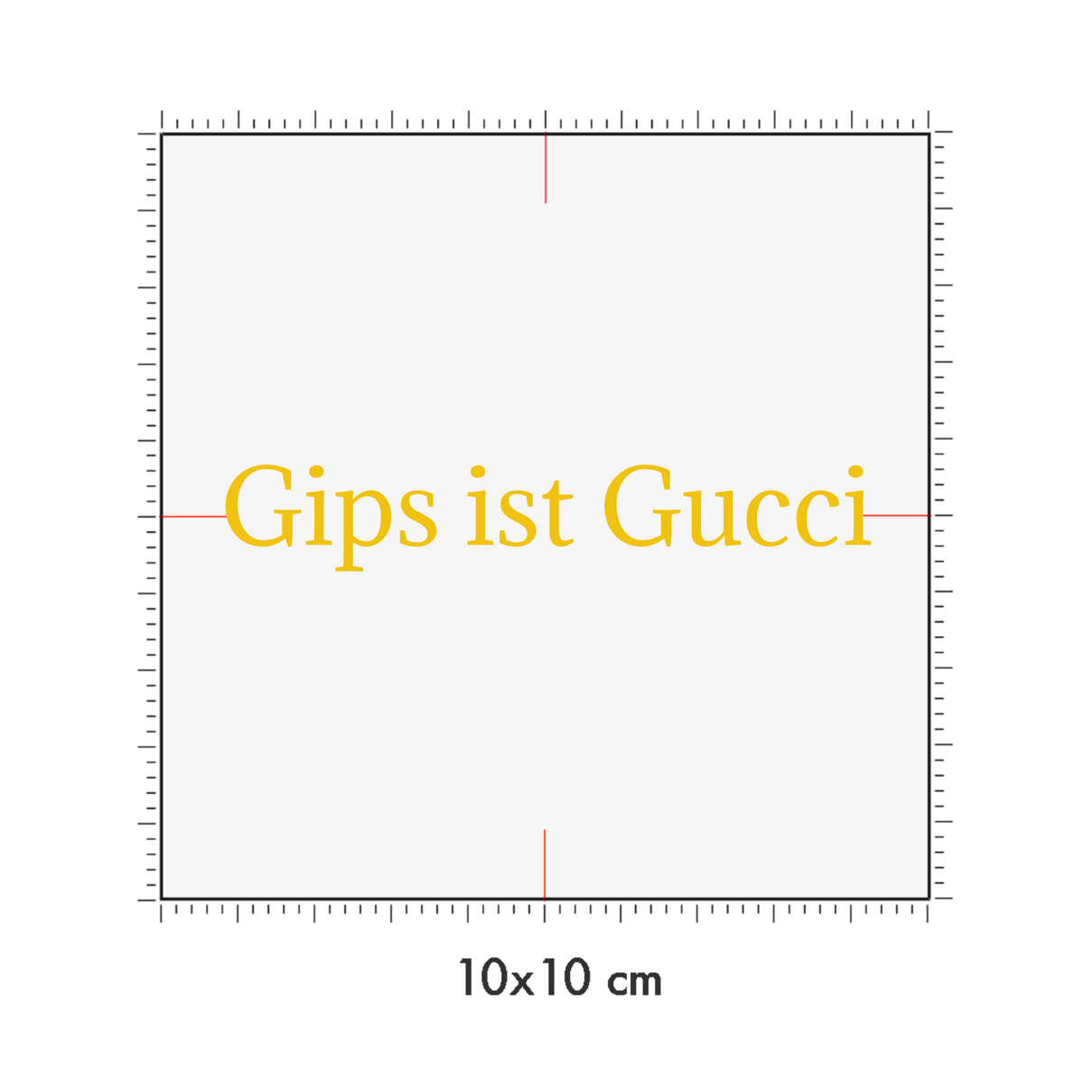 10 x 10 cm