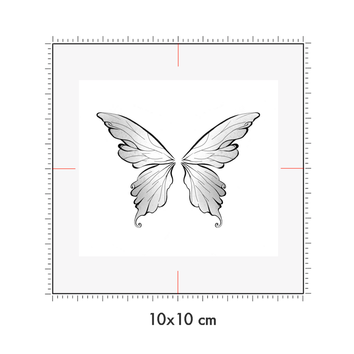 10 x 10 cm