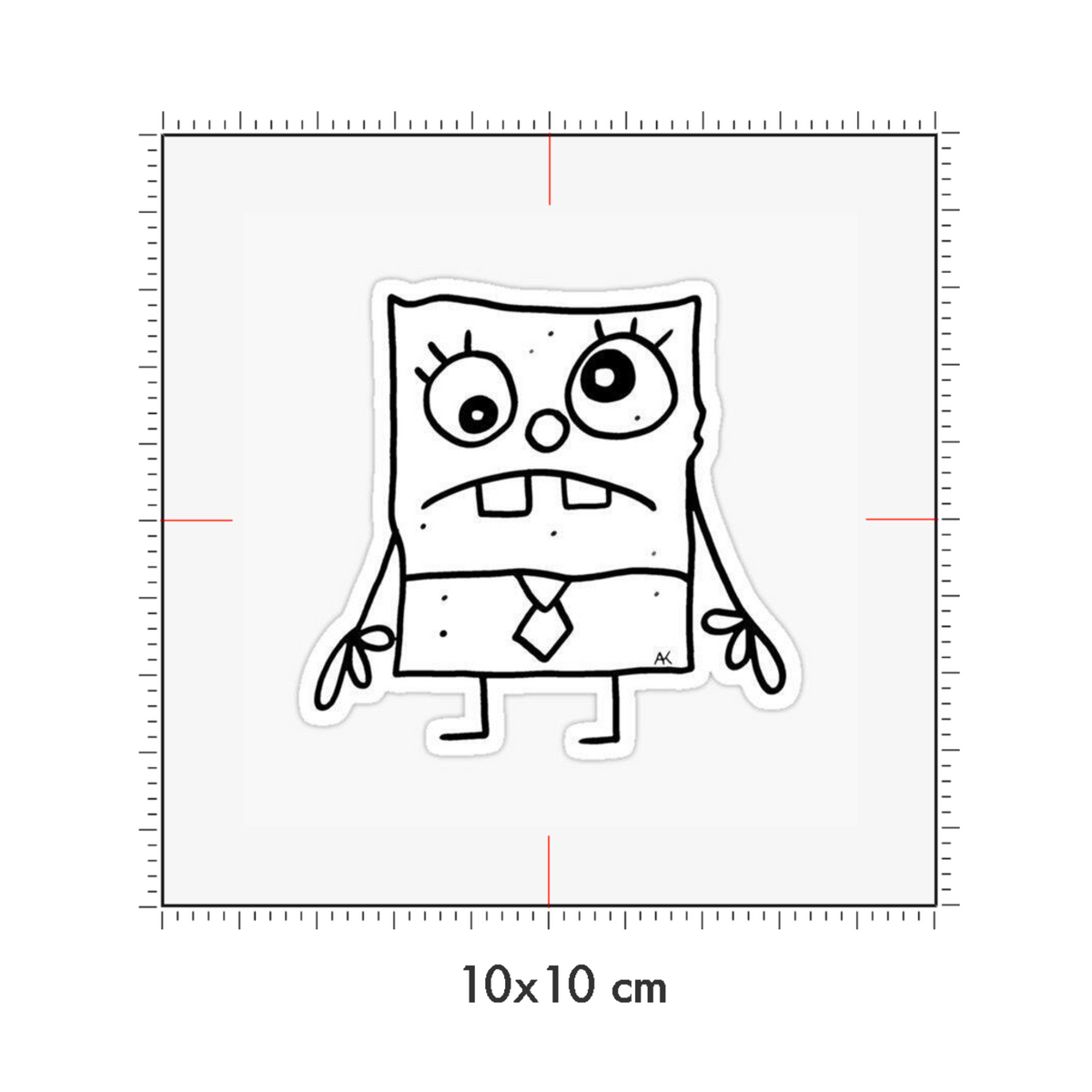 10 x 10 cm