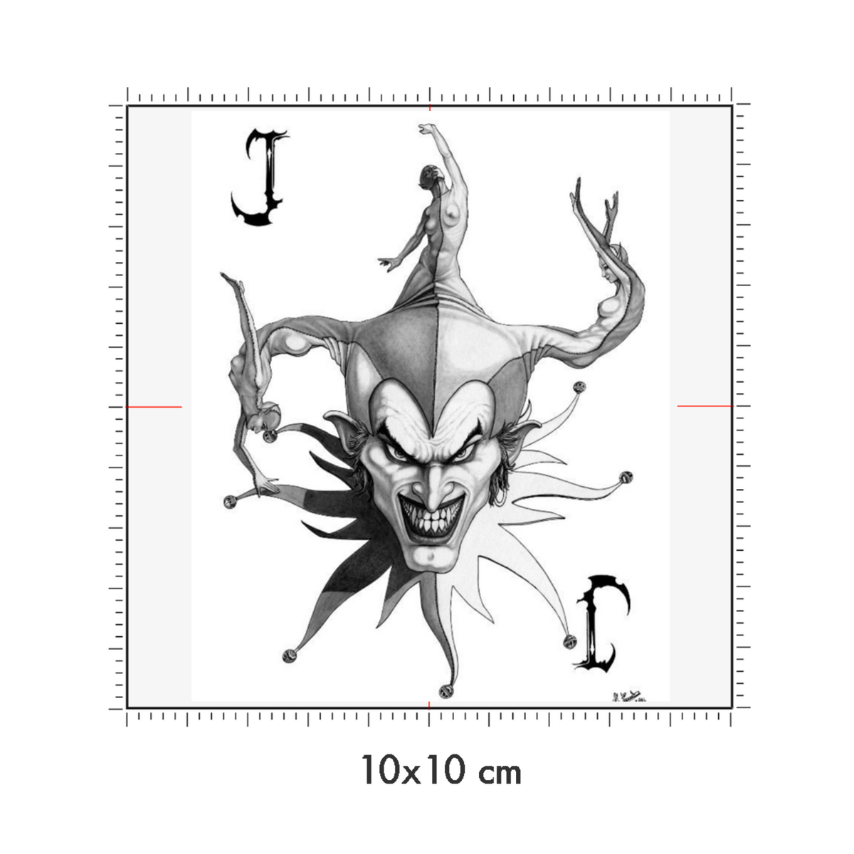 10 x 10 cm
