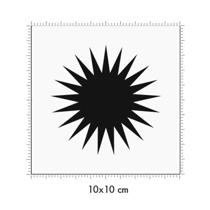 10 x 10 cm