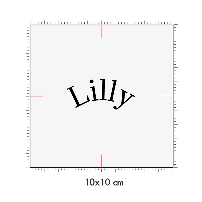 10 x 10 cm
