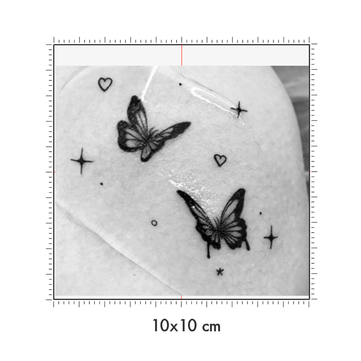 10 x 10 cm