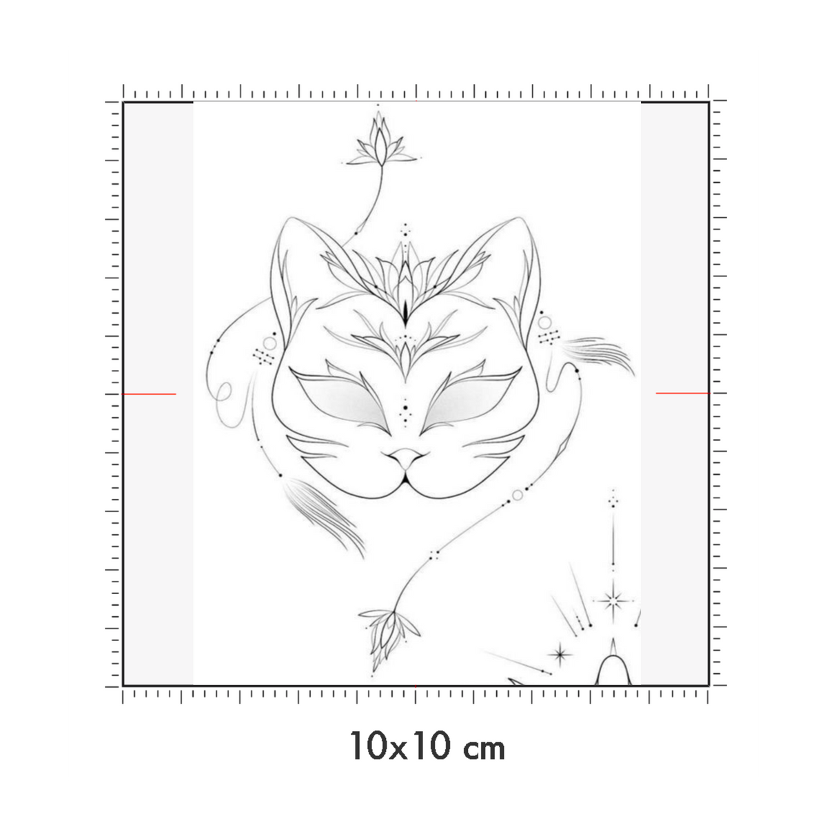 10 x 10 cm
