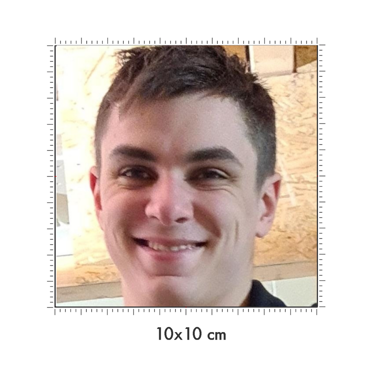 10 x 10 cm