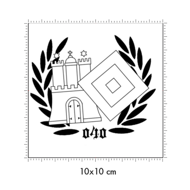 10 x 10 cm