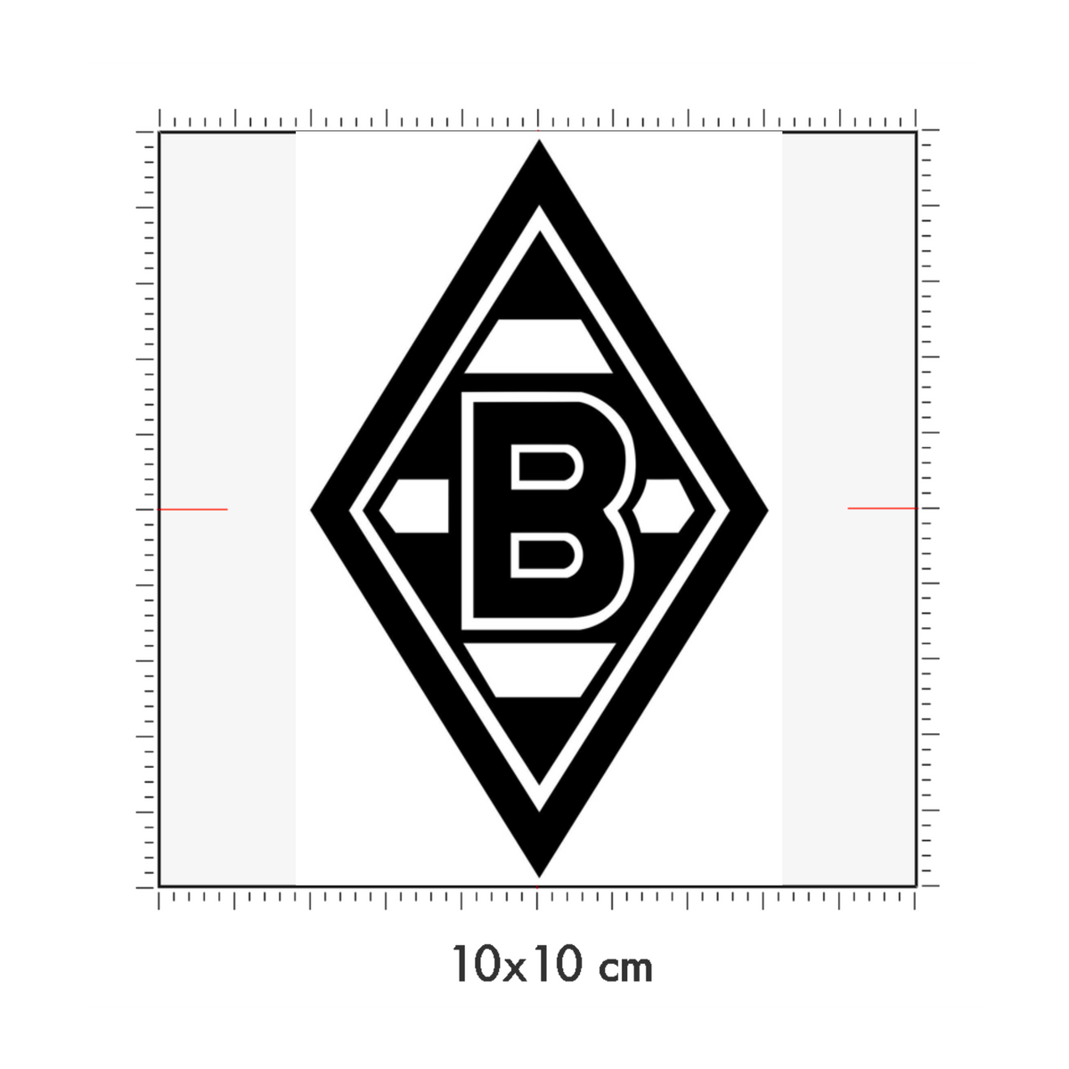 10 x 10 cm