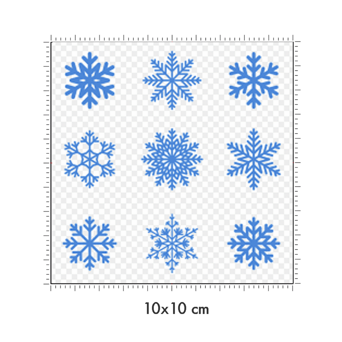 10 x 10 cm