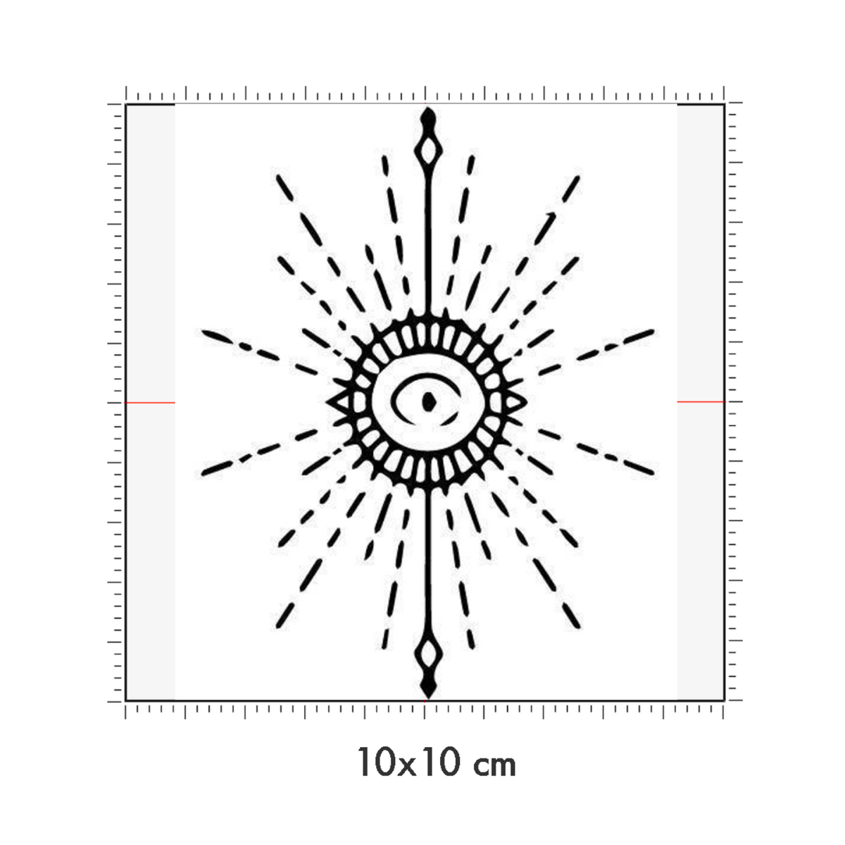 10 x 10 cm